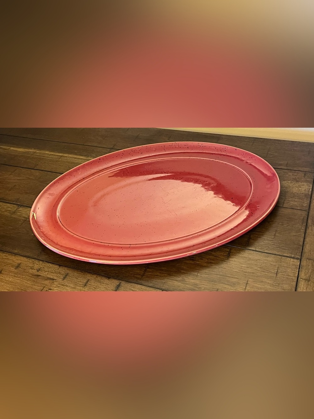 Denby Harlequin Oval Serving Platter